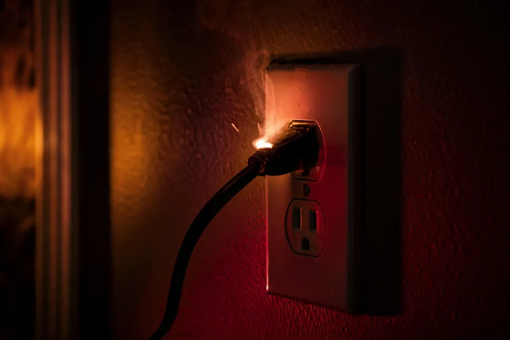 Varničenje i dim na utičnici – upozorenje na hitnu elektro intervenciju